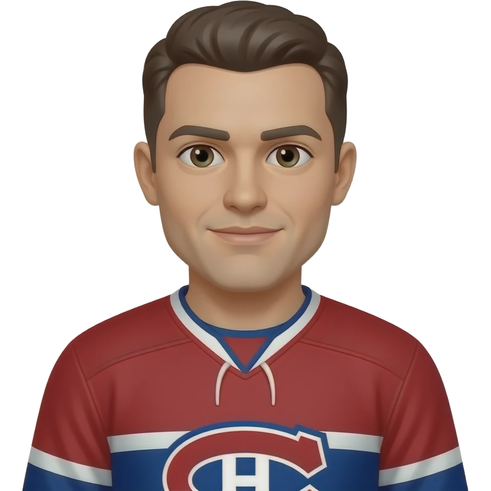 add Montréal Canadiens shirt, remove beard emoji