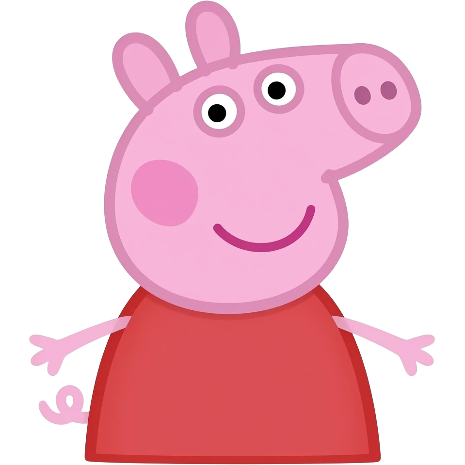 peppa pig para colorir emoji
