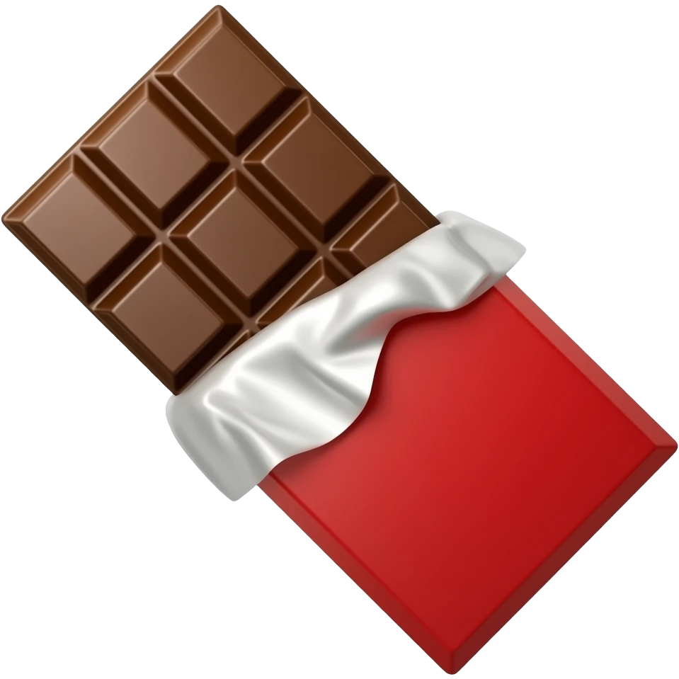 chocolate bar emoji