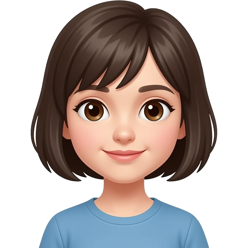 Я девушка, волосы короче emoji