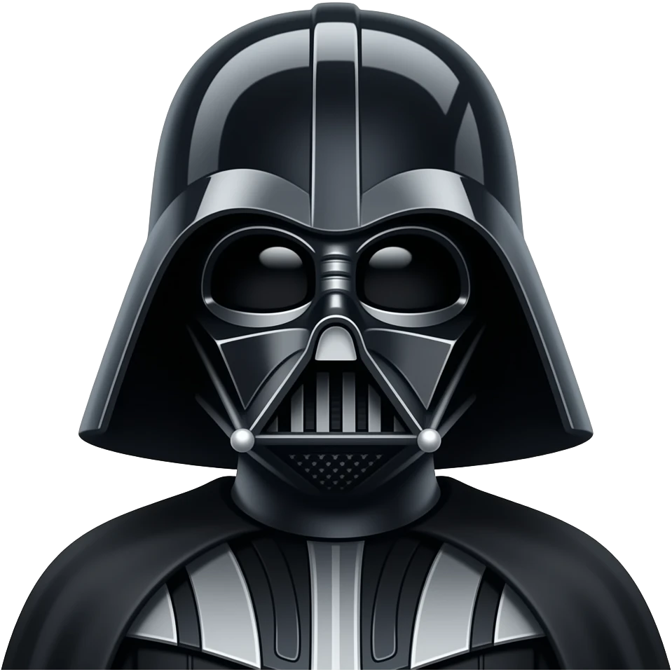 Yassified darth vader emoji | AI Emoji Generator
