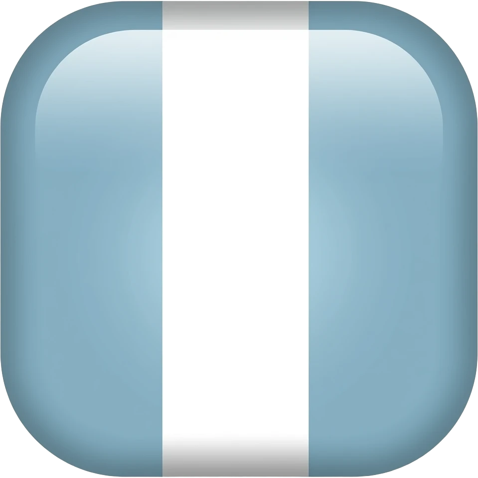 White Stripe emoji