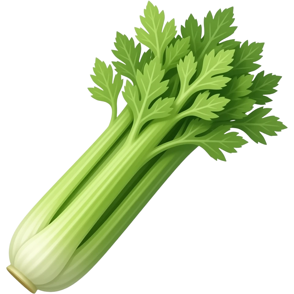 realistic celery emoji