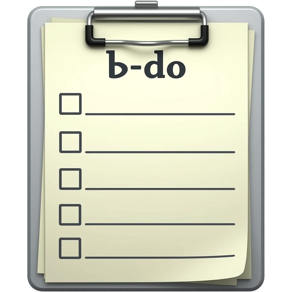 to do list emoji
