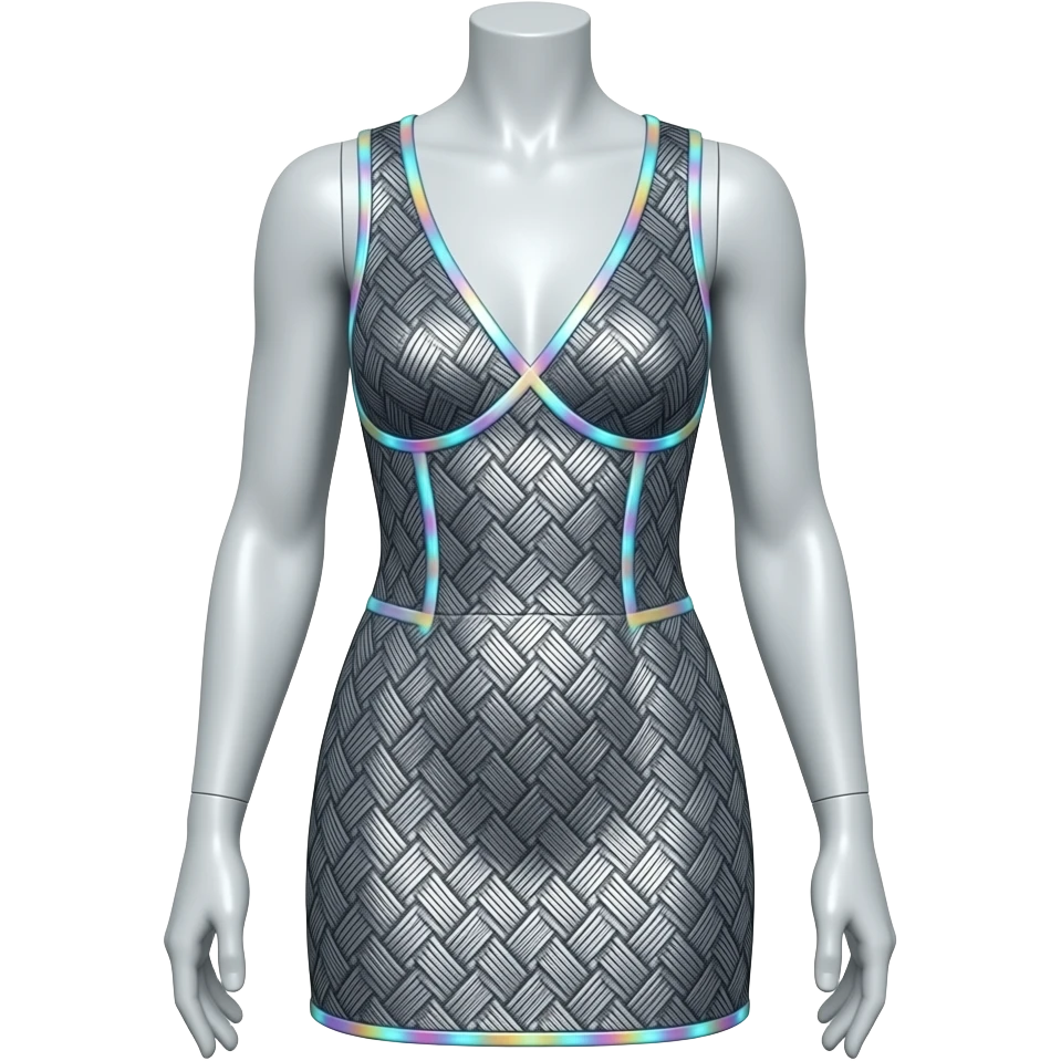 futuristic dress mannequin emoji