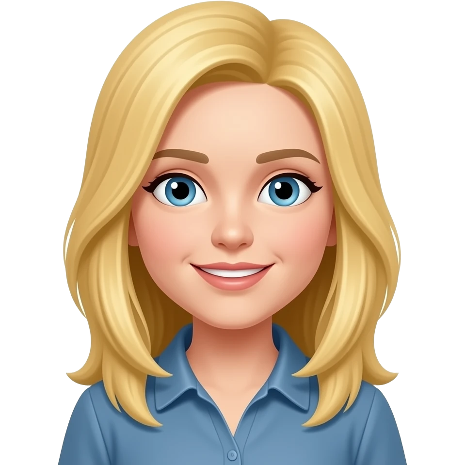 Make hair blonde emoji