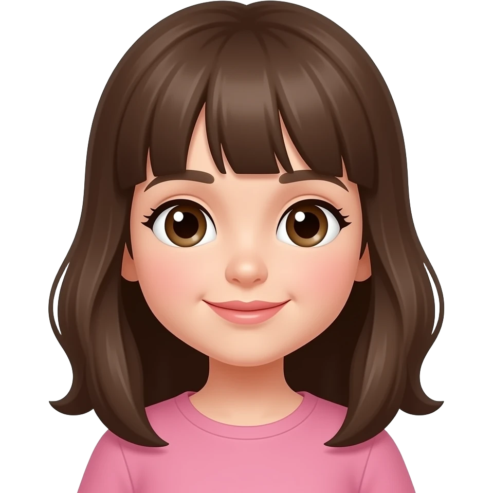 Cute girl emoji
