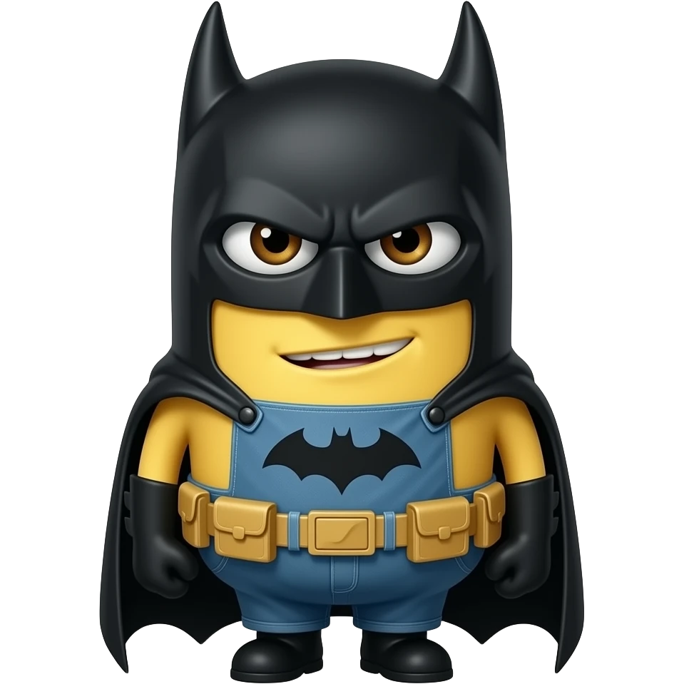 Minion batman emoji