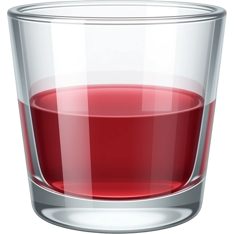 Cîroc Red Berry glass emoji