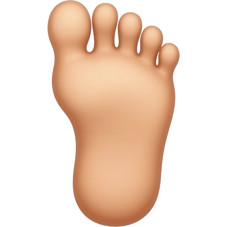 foot emoji