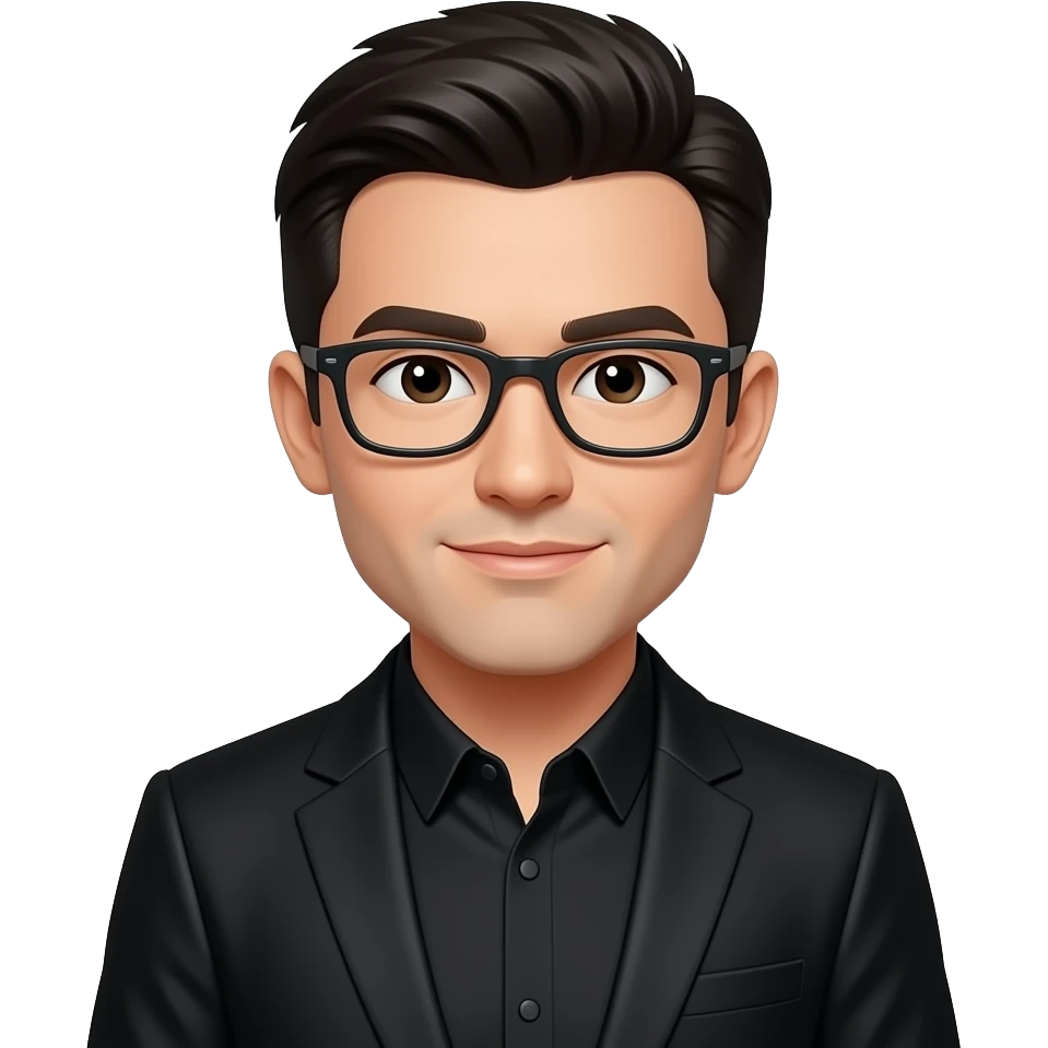 In black emoji