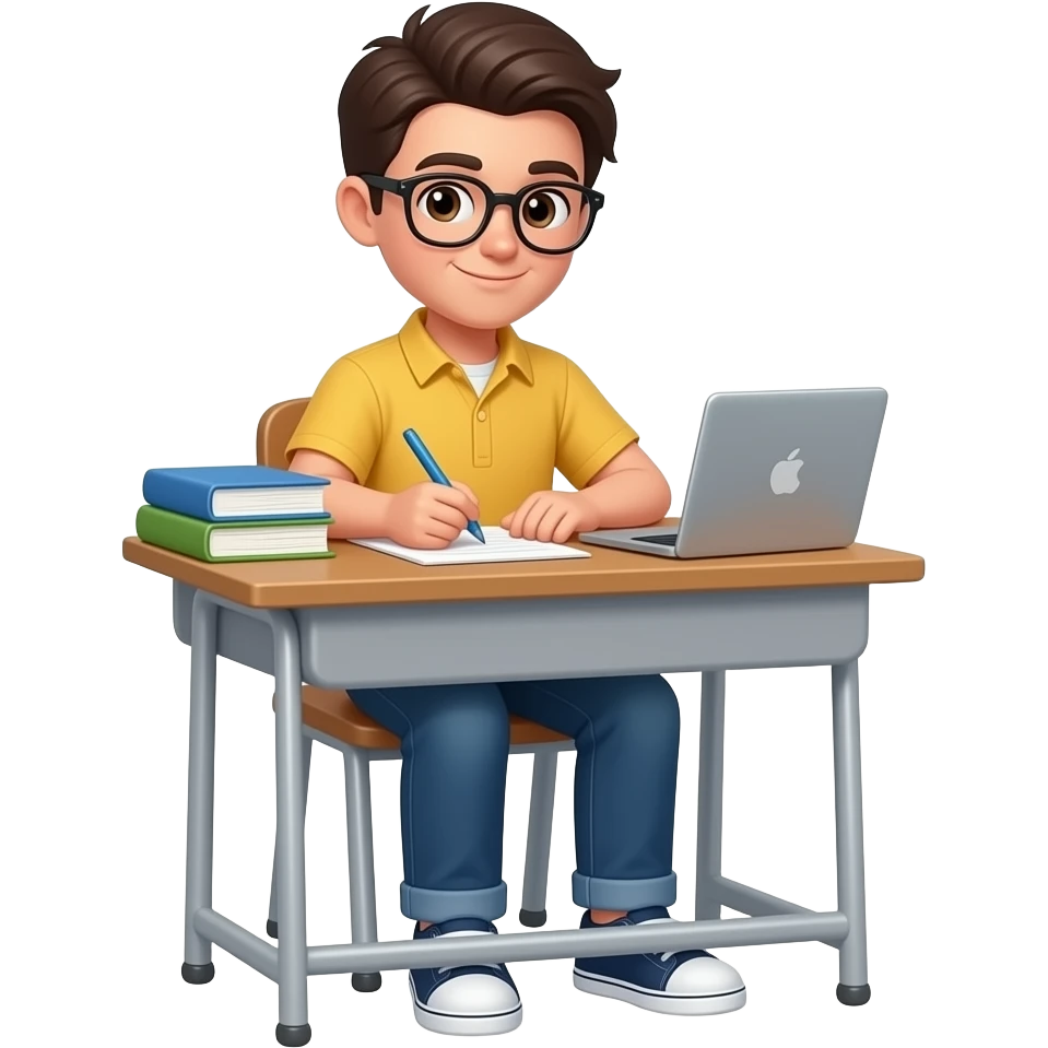 doing homework emoji