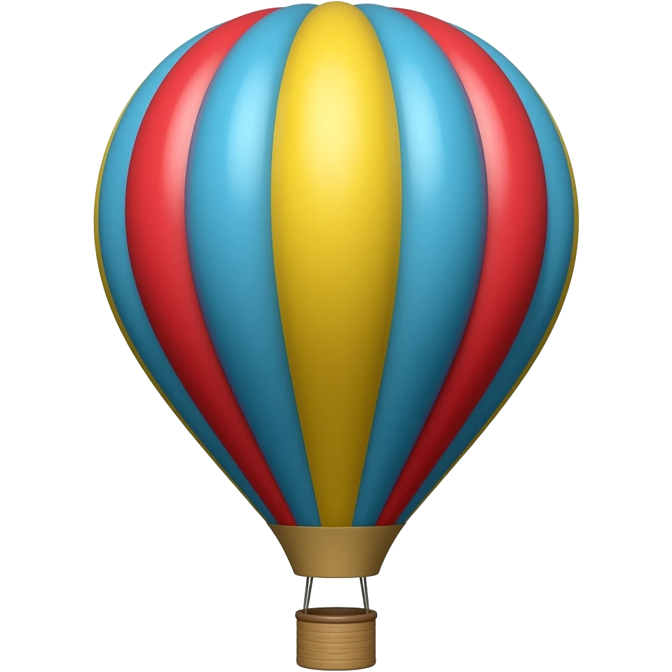 Hot air balloon emoji