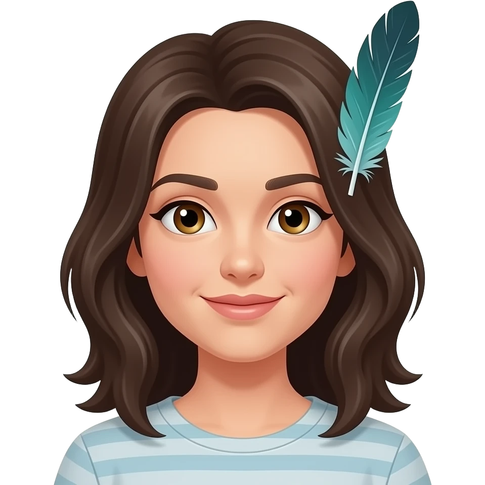 Des cheveux colibee emoji
