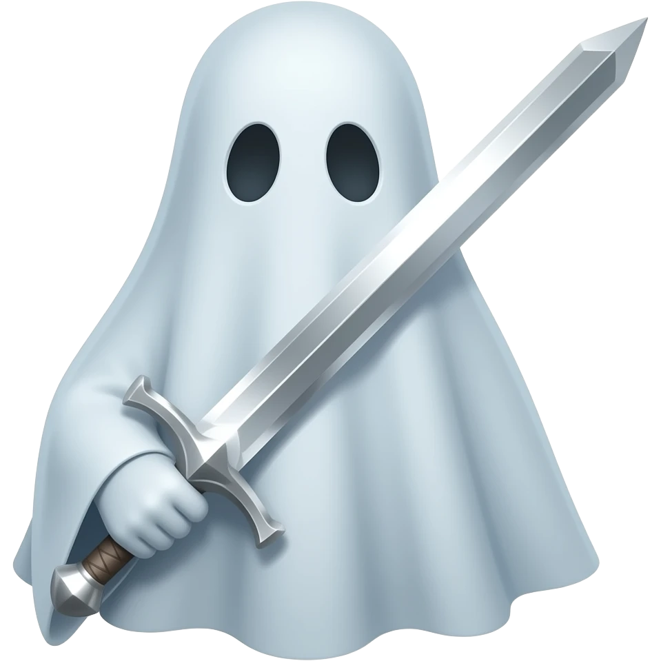 👻 Con arma emoji