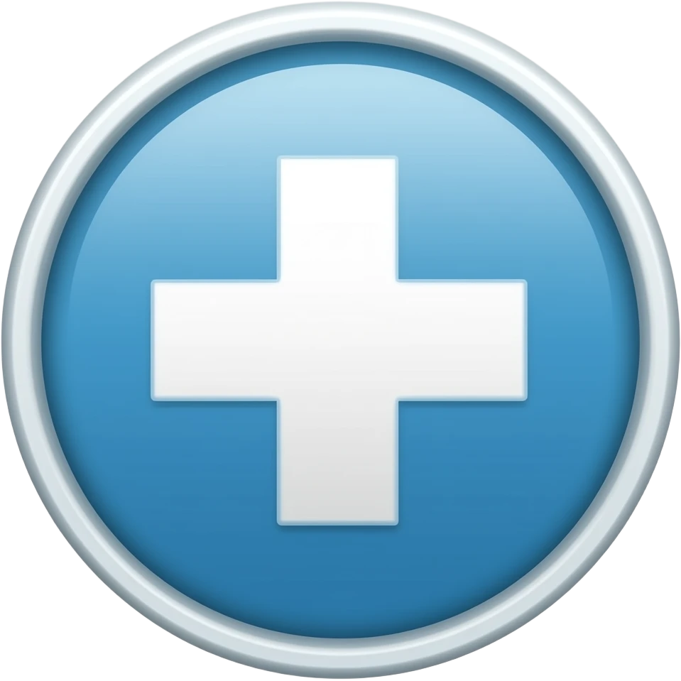 Hospital cross sign emoji