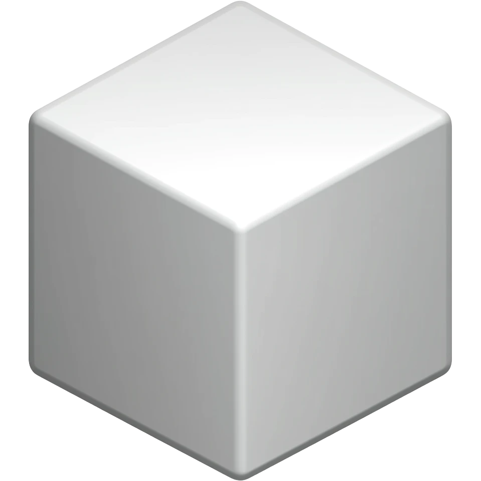 White flag with cuboid on it emoji