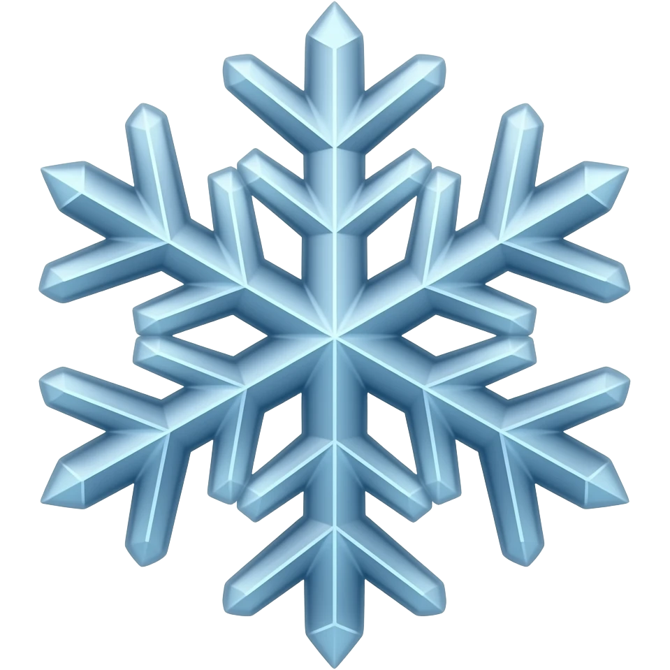 snowflake emoji