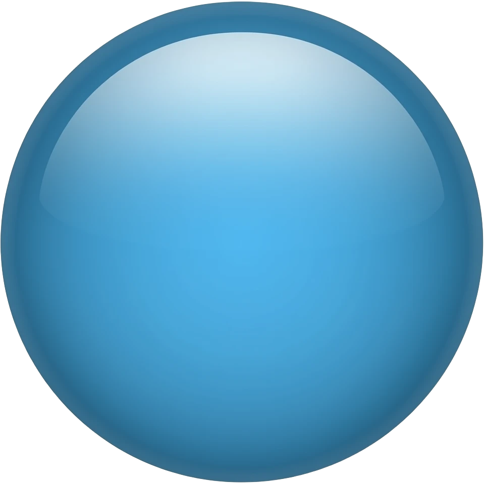 Blue emoji