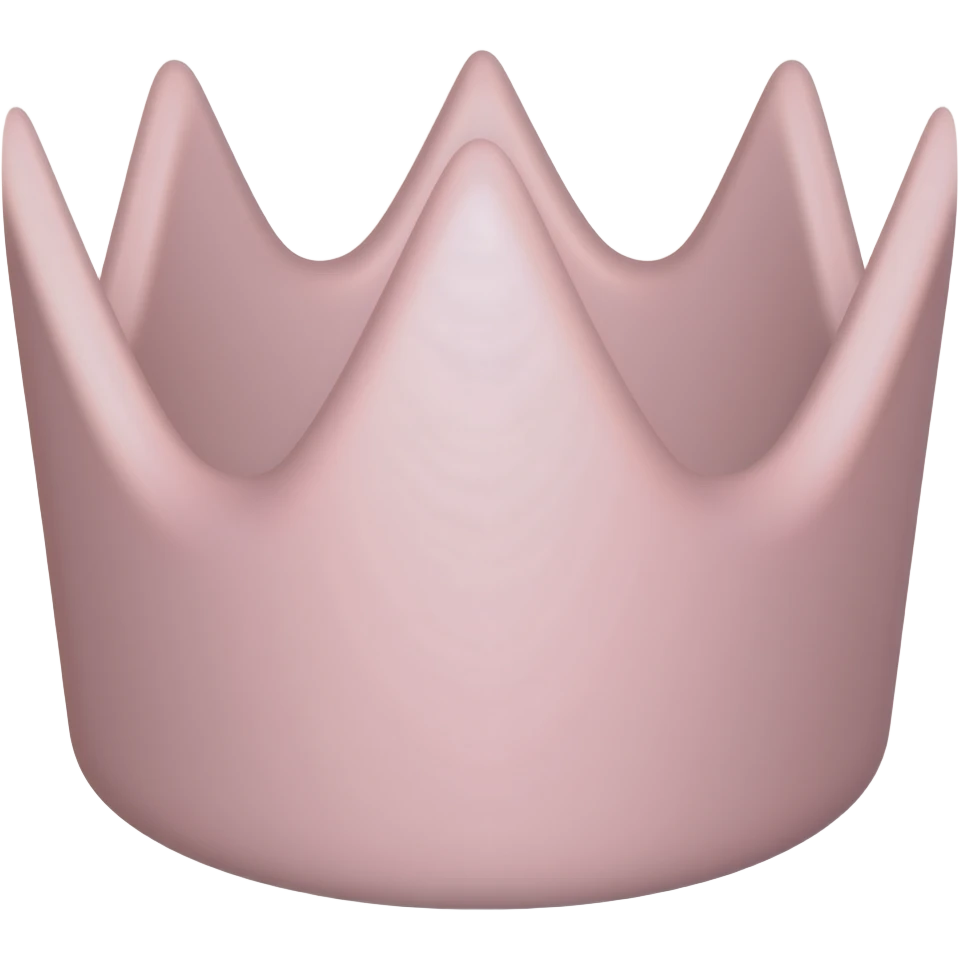 light pink crown emoji