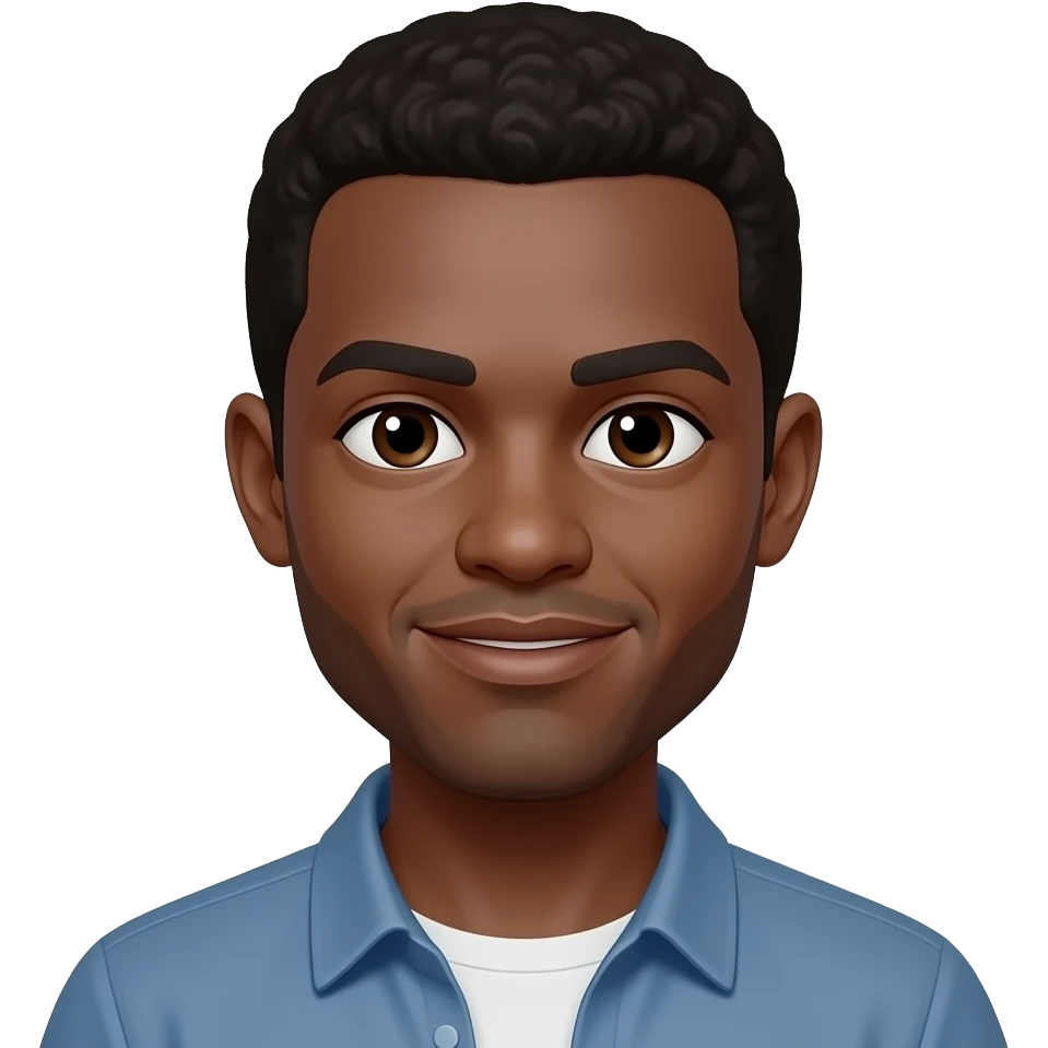 Black guy emoji