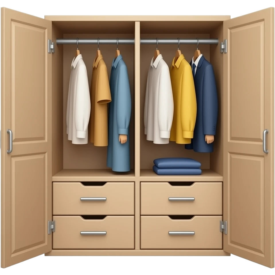 wardrobe emoji