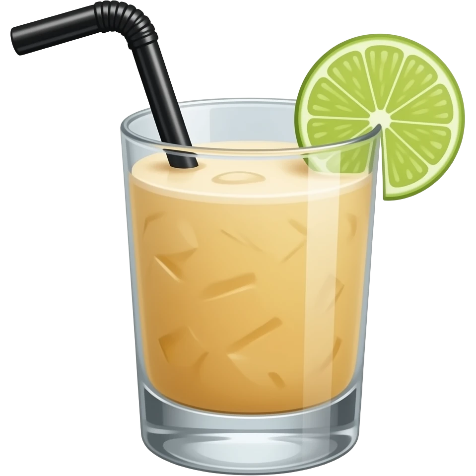 Pisco sour emoji
