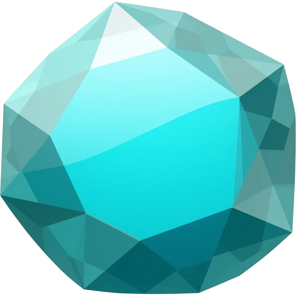 Turquoise Rough emoji