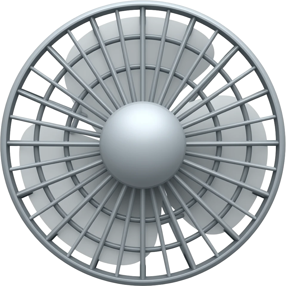 Electric fan emoji