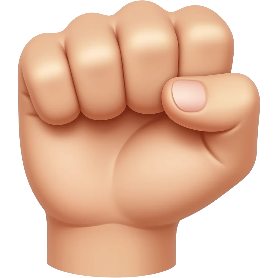Fingers in emoji