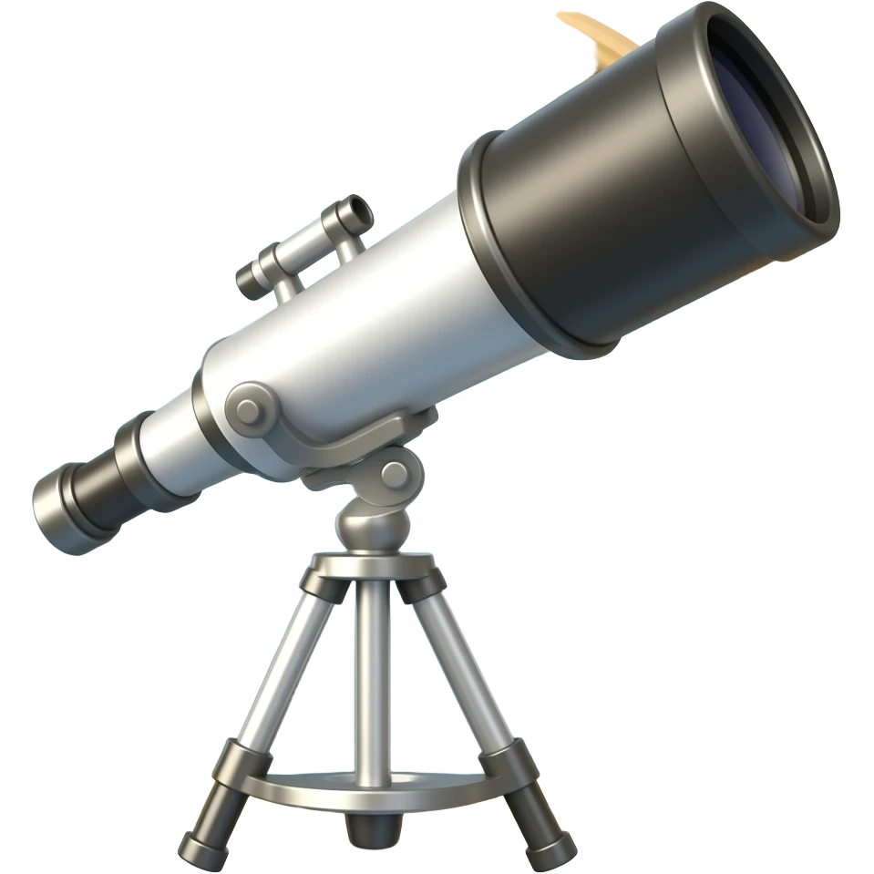 mirror telescope emoji
