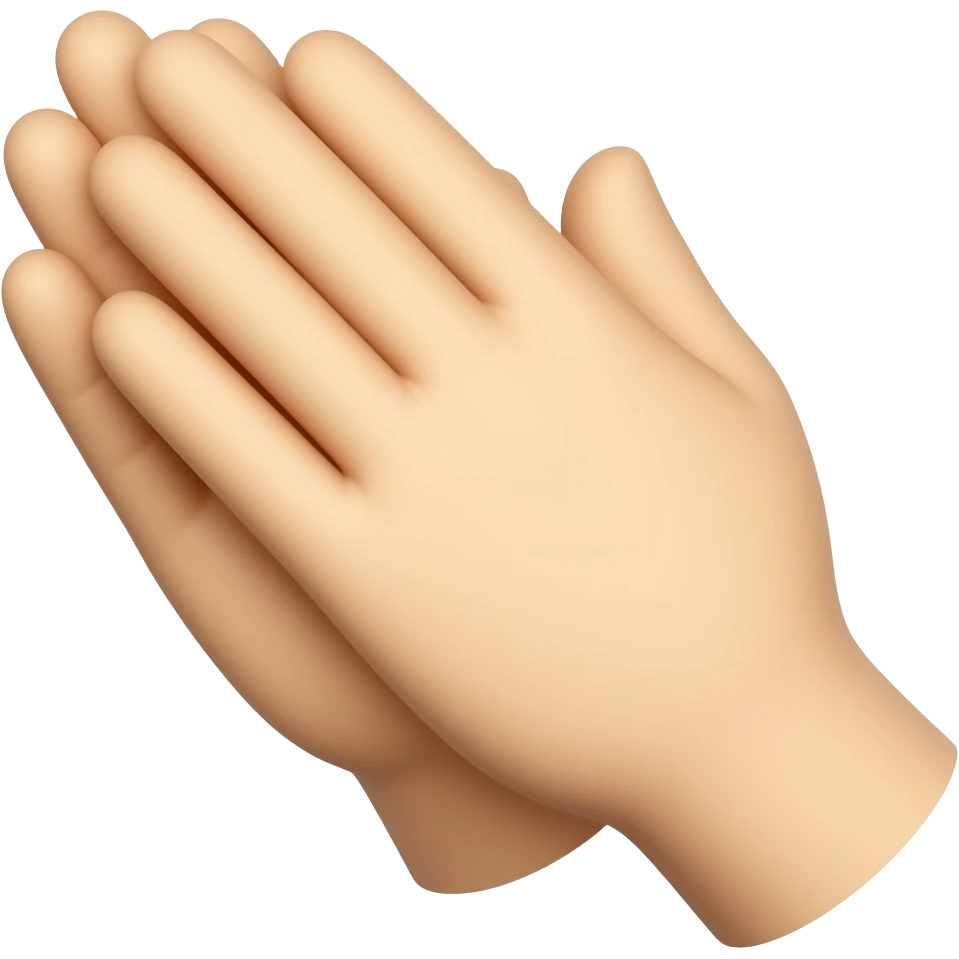 With mini clap emoji