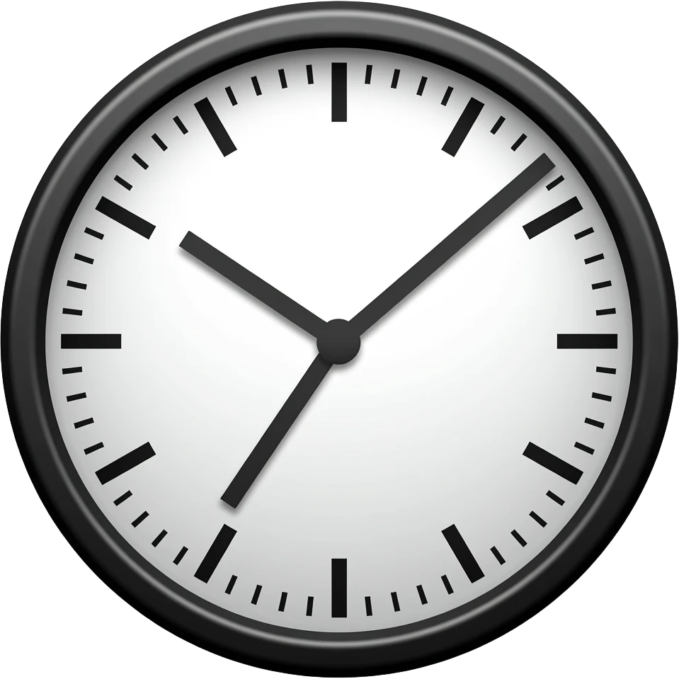 Clock it emoji