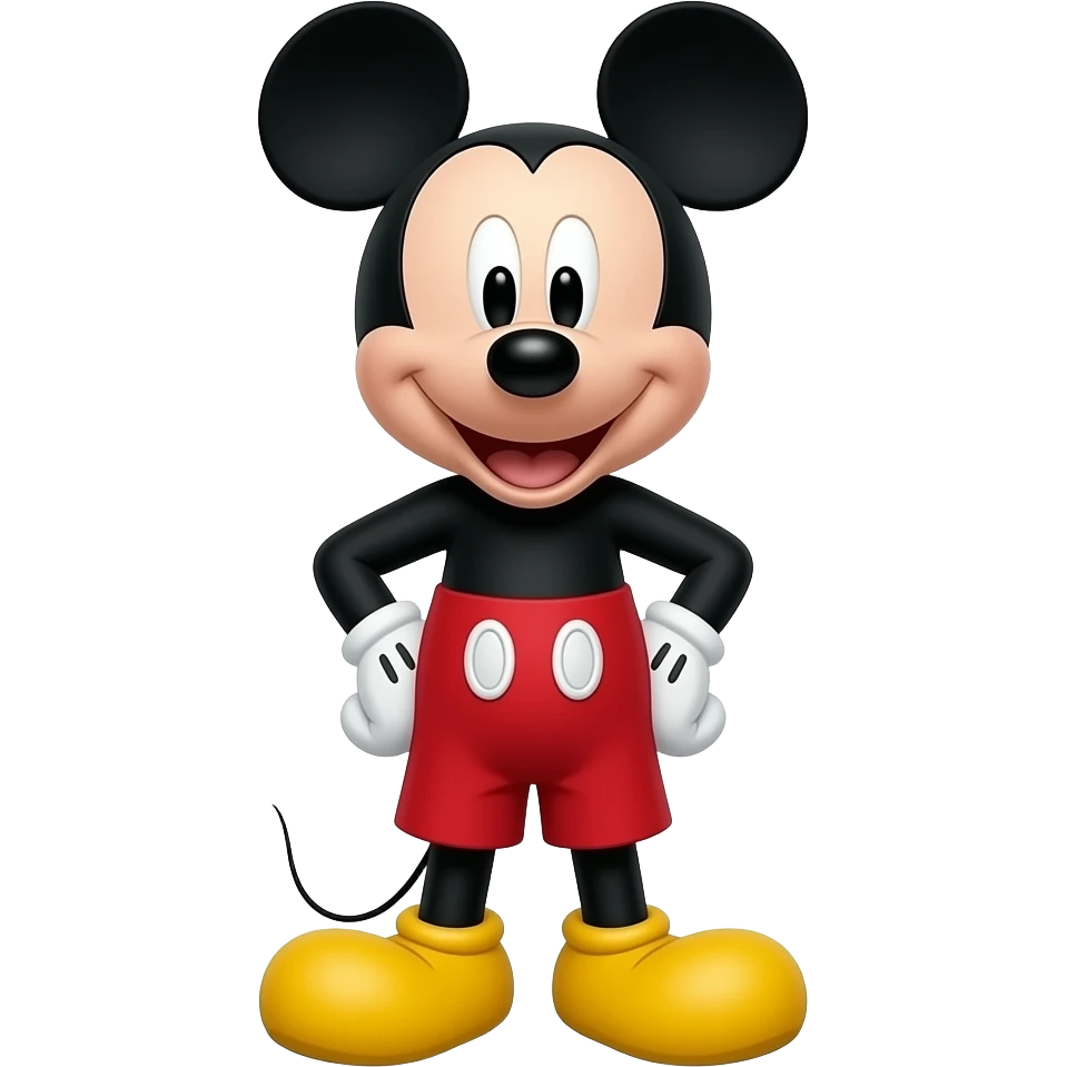 Mickey Mouse emoji