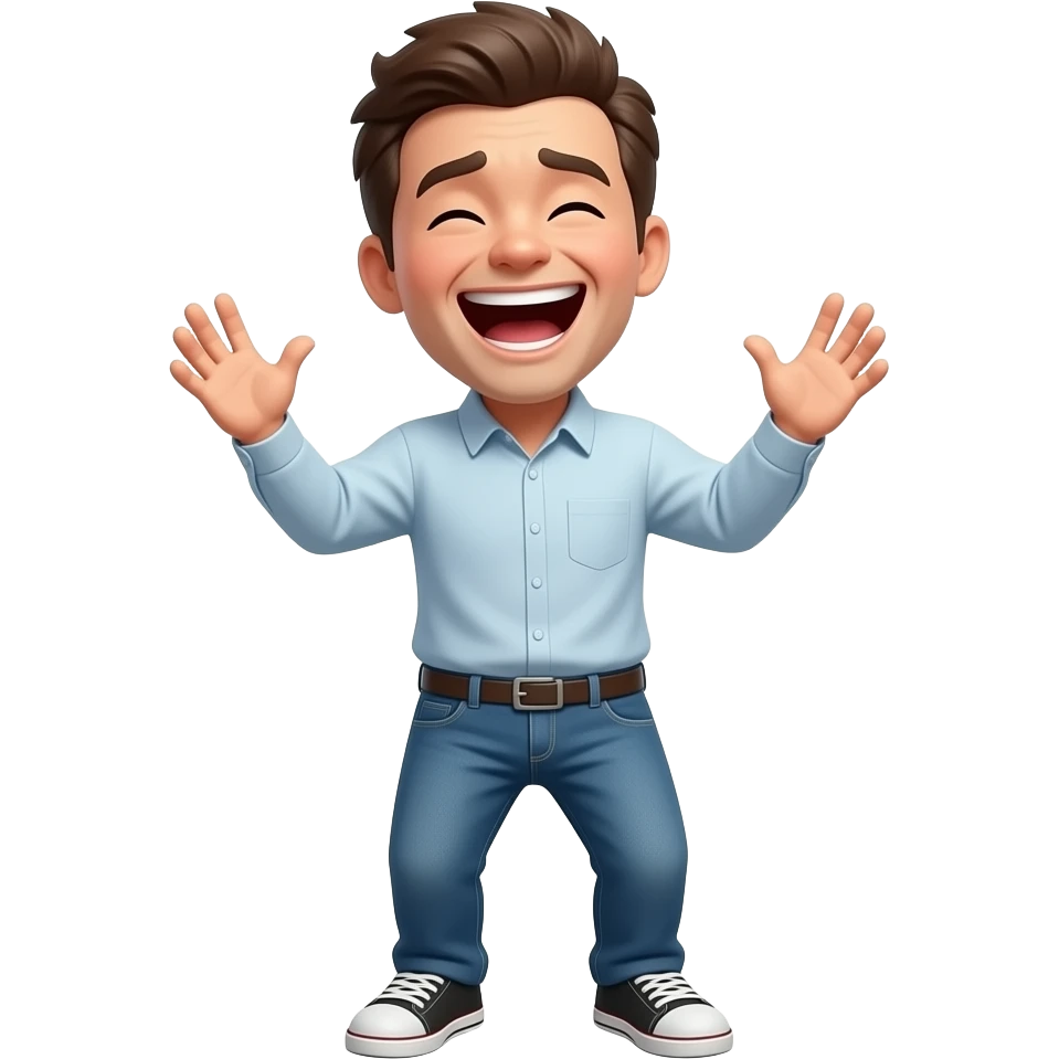 Mort de rire emoji