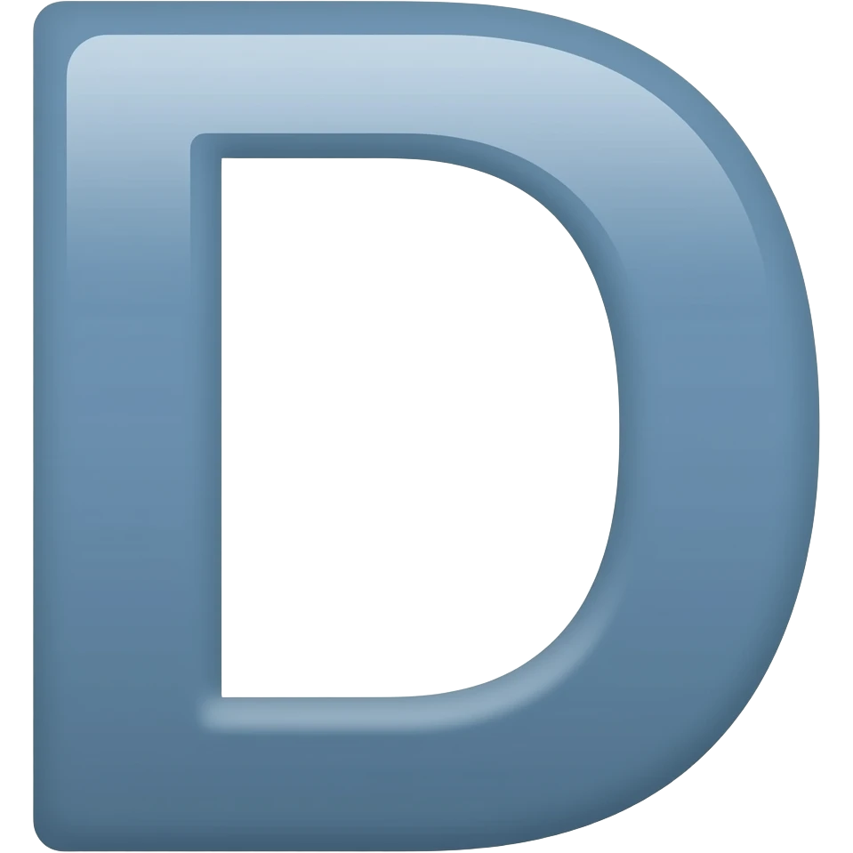 D emoji