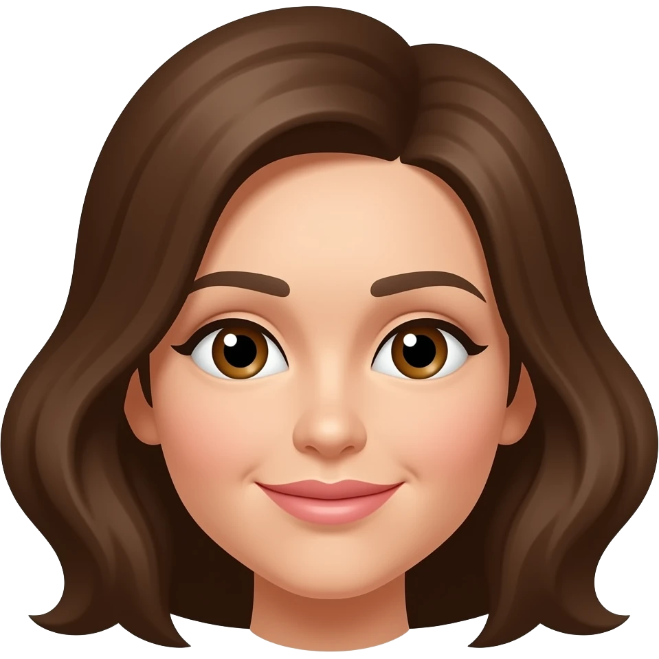 brand bag with women face emoji
