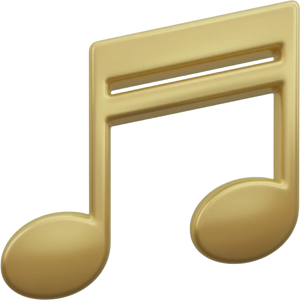 музыка нота emoji