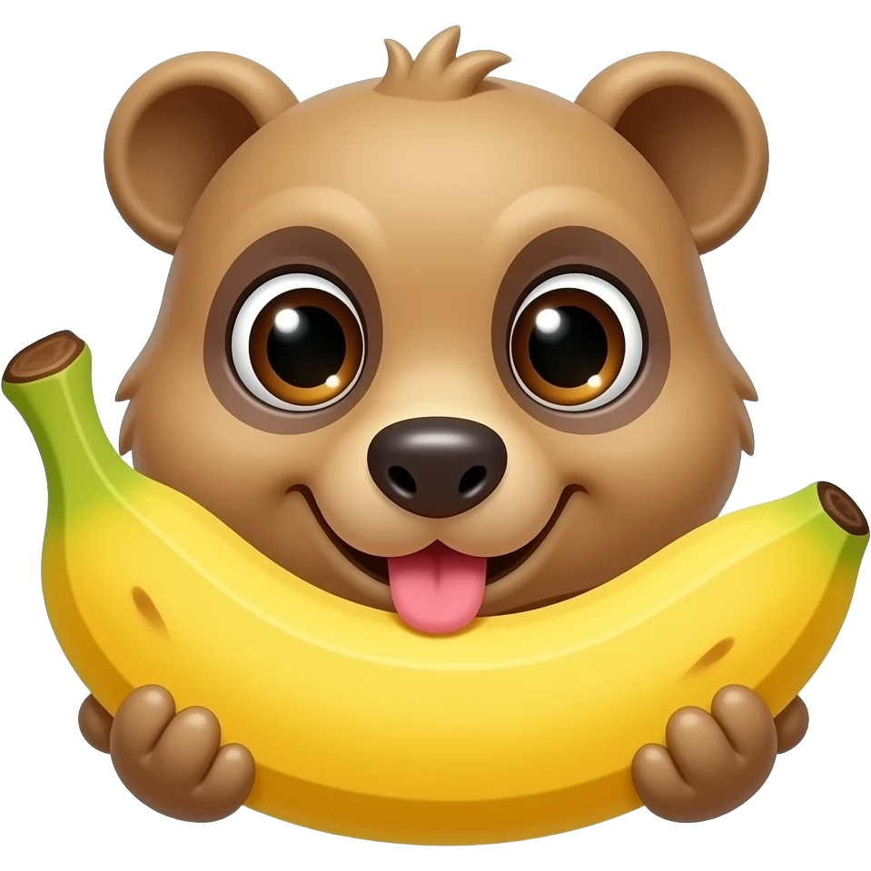 axlatle eating banana emoji