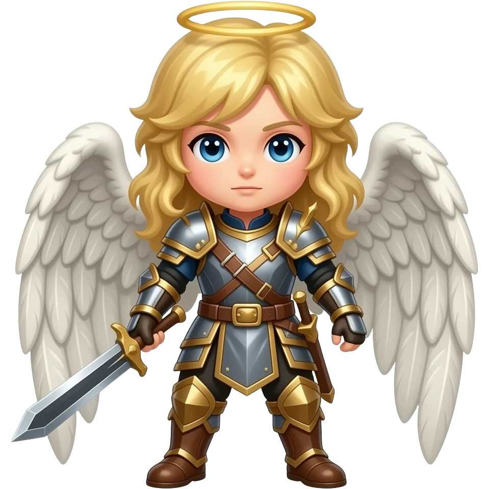 Anjo com arma emoji