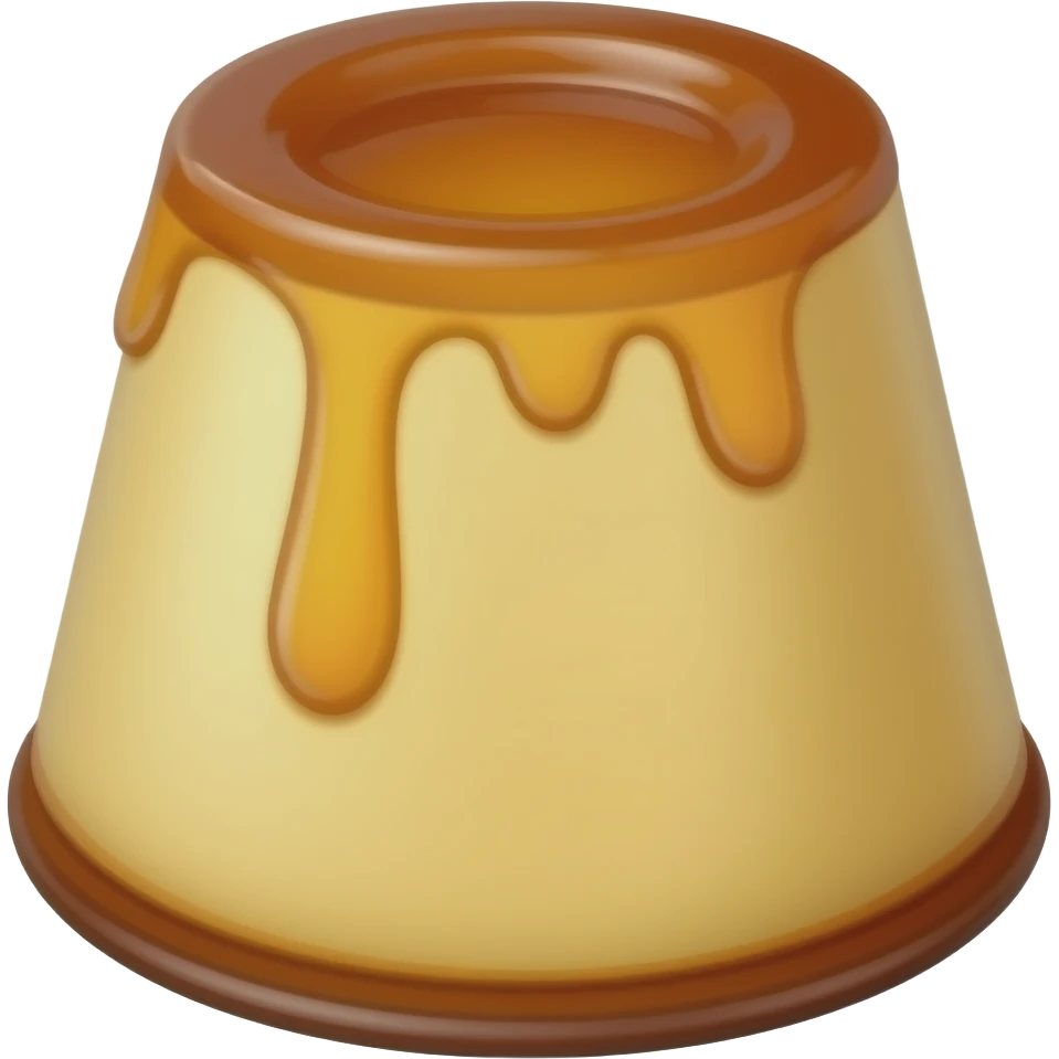 Flan cake emoji