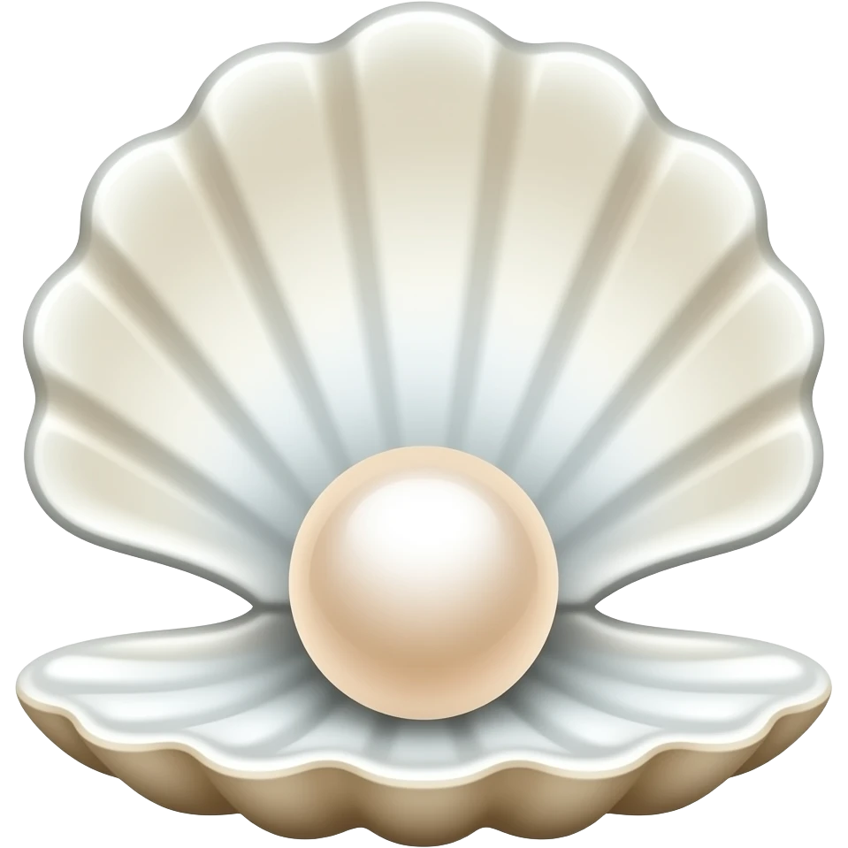 Side Closed peal shell emoji