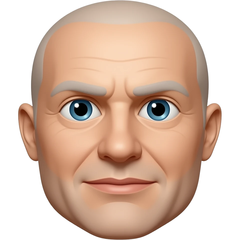 Very distorted face emoji