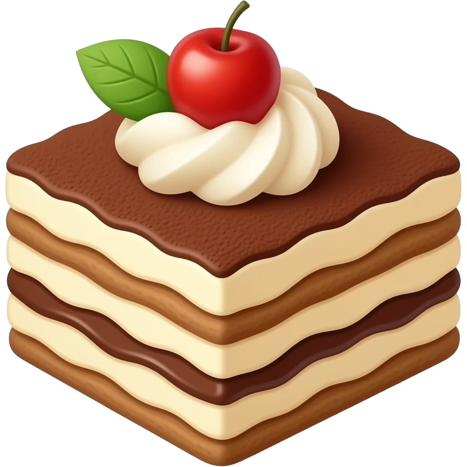 Make tiramisu emoji