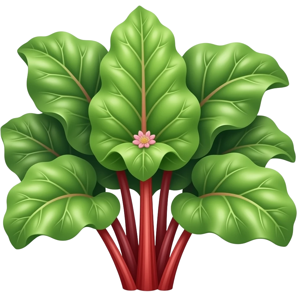 Rabarberplant emoji
