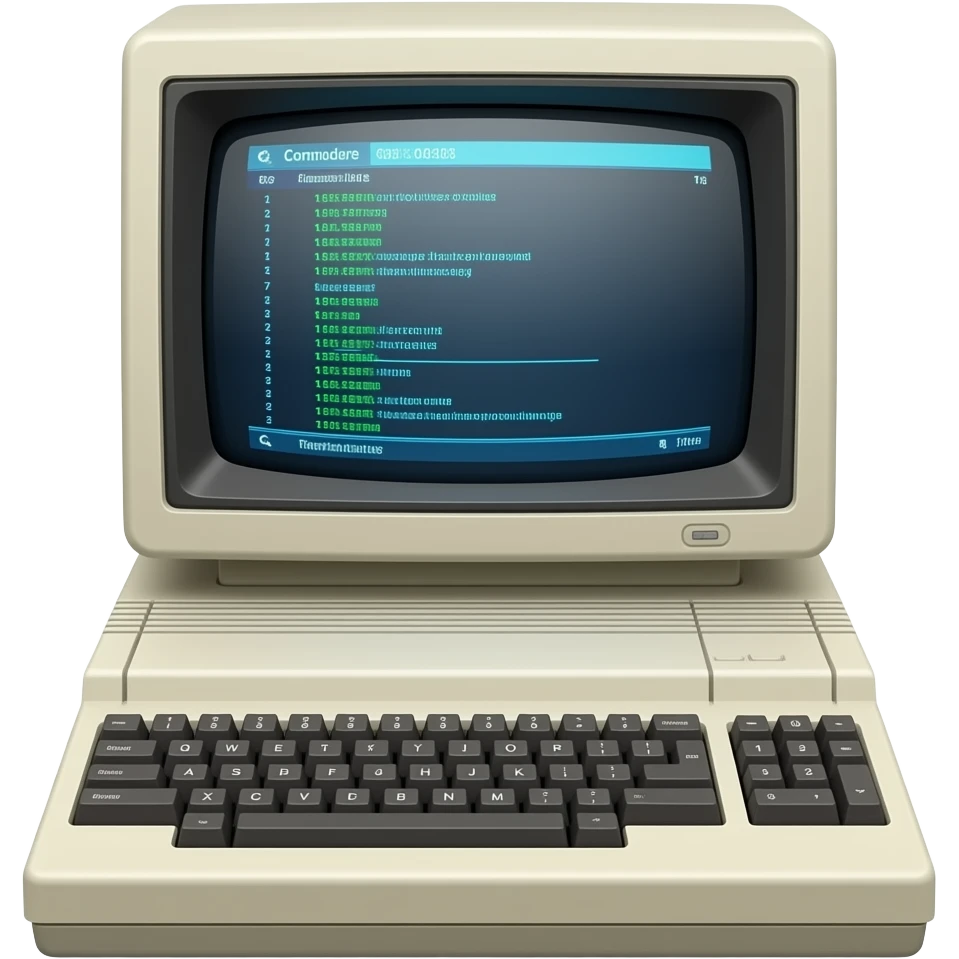 commodore 64 computer emoji