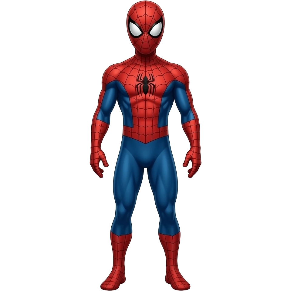 Make spider man with  gyatt full pick with legs make his but big not his stomach I ment his back part emoji