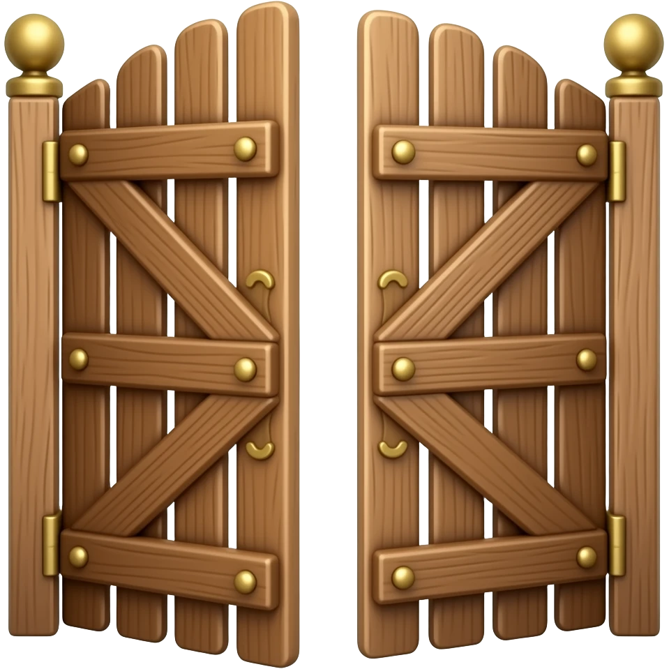 open gate emoji