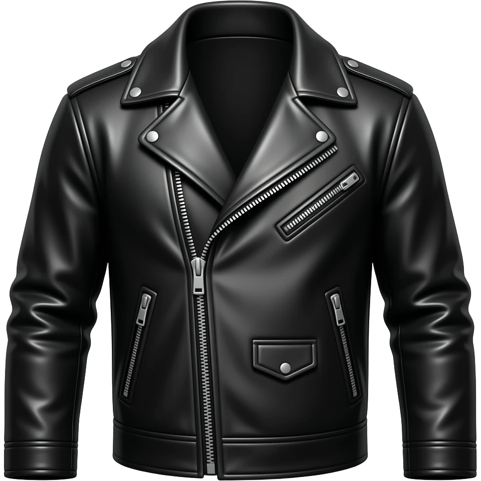 leather jacket emoji
