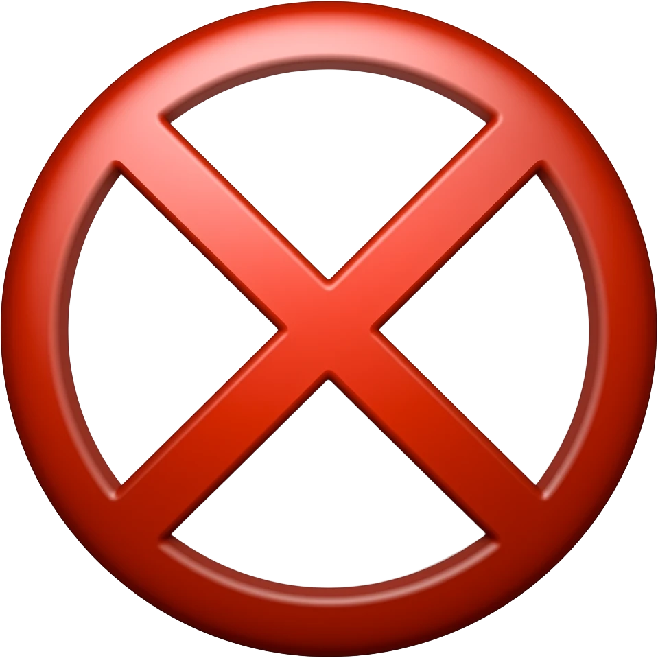 Prohibited emoji